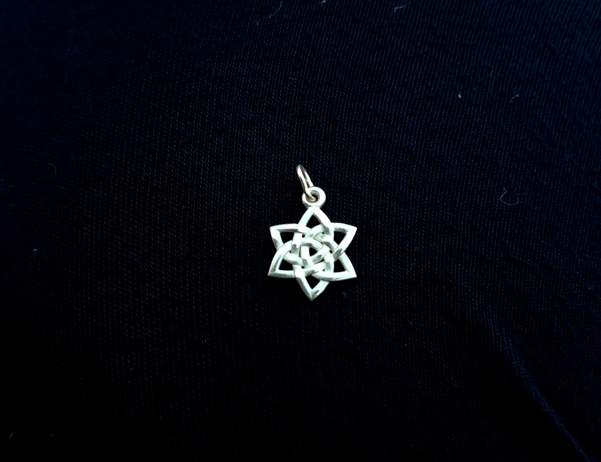 Star of David Celtic pendant